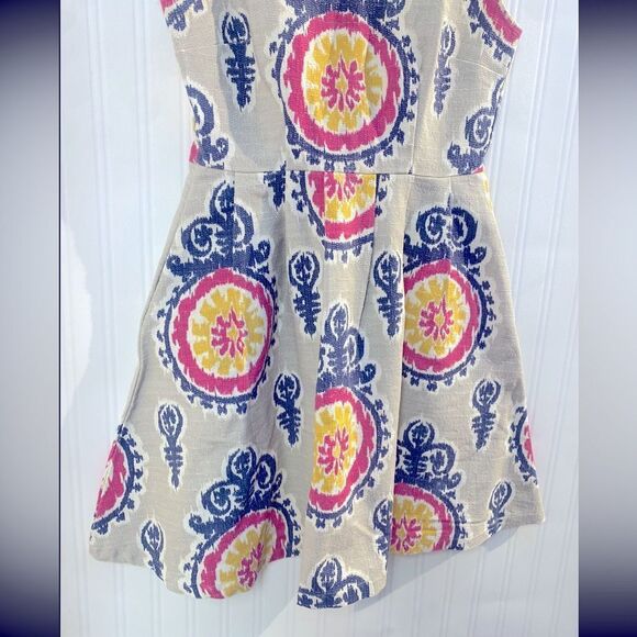 Meg Shop Fit & Flare Mini Dress Cotton Sz S - Picture 4 of 8